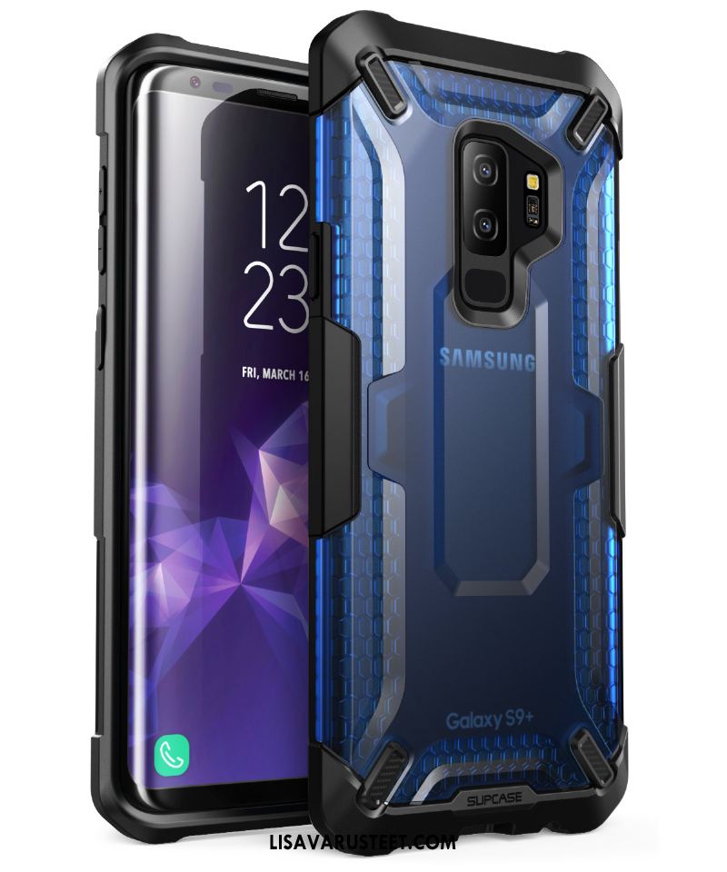 Samsung Galaxy S9+ Kuoret Murtumaton Kuori Vihreä Kotelo Suojaus Halpa