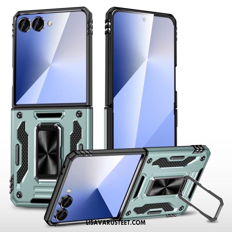 Samsung Galaxy Z Flip 7 Ultrakestävä Linssinsuoja Ja Kiinnitys