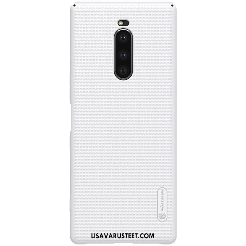 Sony Xperia 1 Kuoret Ultra Murtumaton Ohut Pesty Suede Kuori Halvat