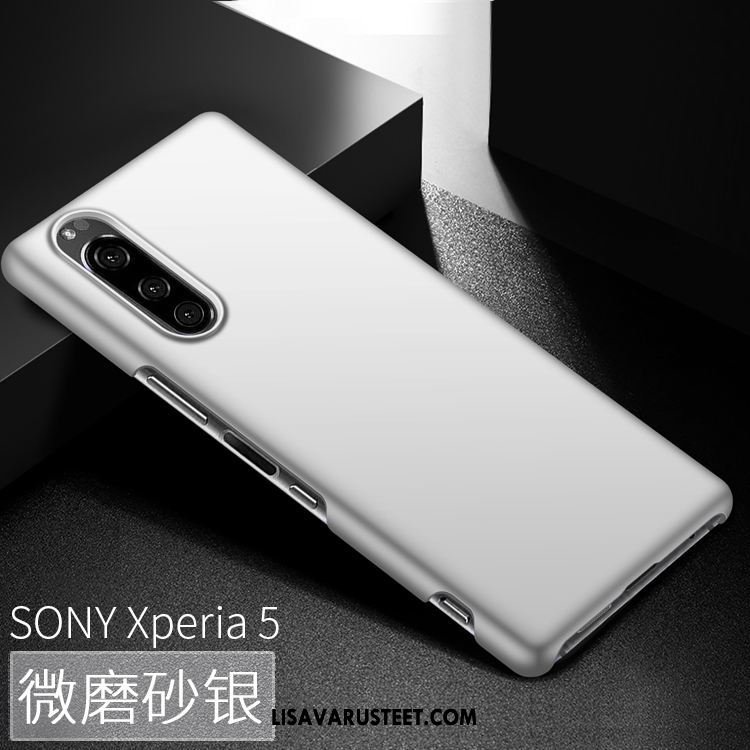 Sony Xperia 5 Kuoret Puhelimen Pesty Suede Kuori Murtumaton Vihreä Osta