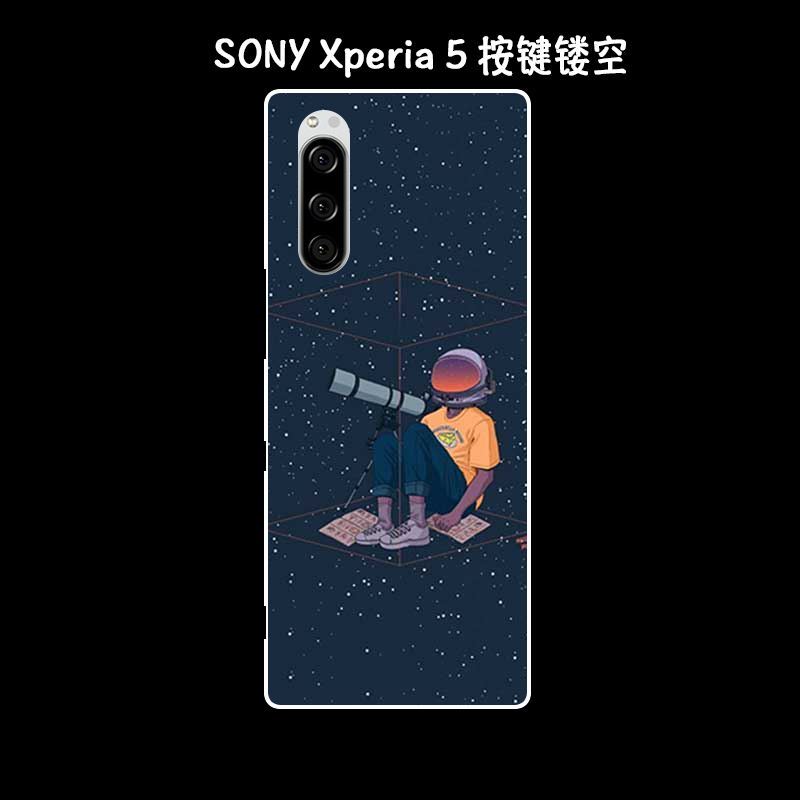 Sony Xperia 5 Kuoret Öljyvärimaalaus Kuori Puhelimen Kotelo Vuosikerta Tarjous