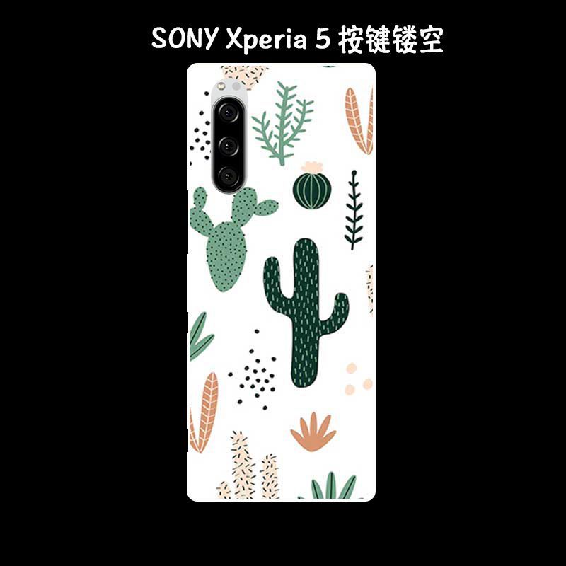 Sony Xperia 5 Kuoret Öljyvärimaalaus Kuori Puhelimen Kotelo Vuosikerta Tarjous