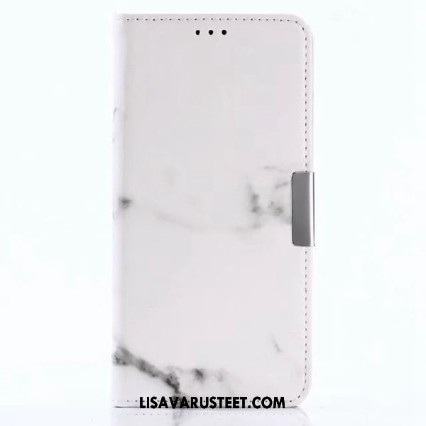 Sony Xperia L1 Kuoret Kotelo Valkoinen Salkku Nahkakotelo Kuori Halvat
