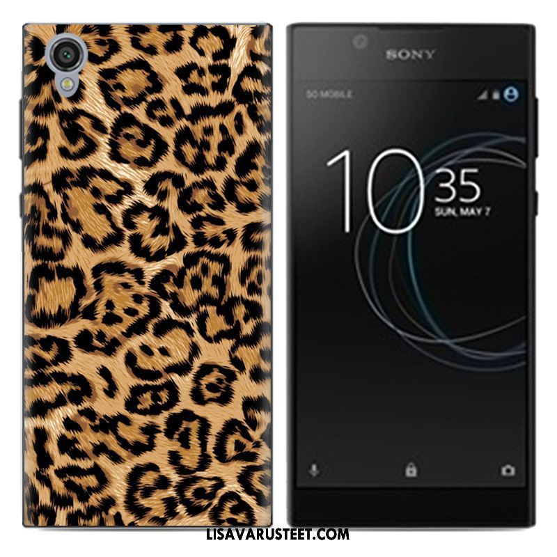 Sony Xperia L1 Kuoret Luova Pehmeä Neste Pu Puhelimen Maalaus Kuori Tarjous