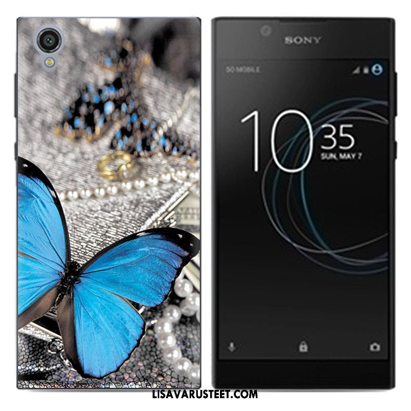 Sony Xperia L1 Kuoret Luova Pehmeä Neste Pu Puhelimen Maalaus Kuori Tarjous