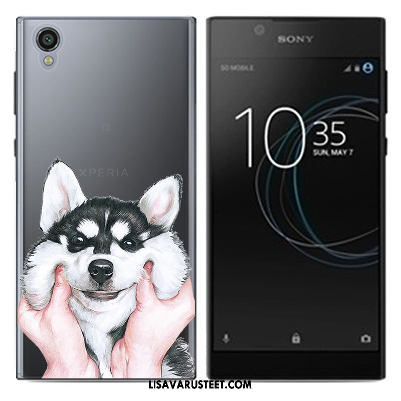 Sony Xperia L1 Kuoret Luova Pehmeä Neste Pu Puhelimen Maalaus Kuori Tarjous