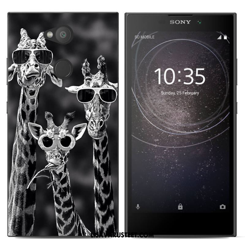 Sony Xperia L2 Kuoret All Inclusive Puhelimen Pehmeä Neste Silikoni Suojaus Kuori Osta