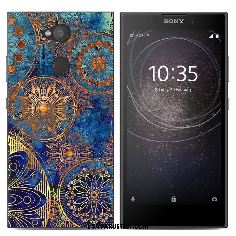 Sony Xperia L2 Kuoret All Inclusive Puhelimen Pehmeä Neste Silikoni Suojaus Kuori Osta