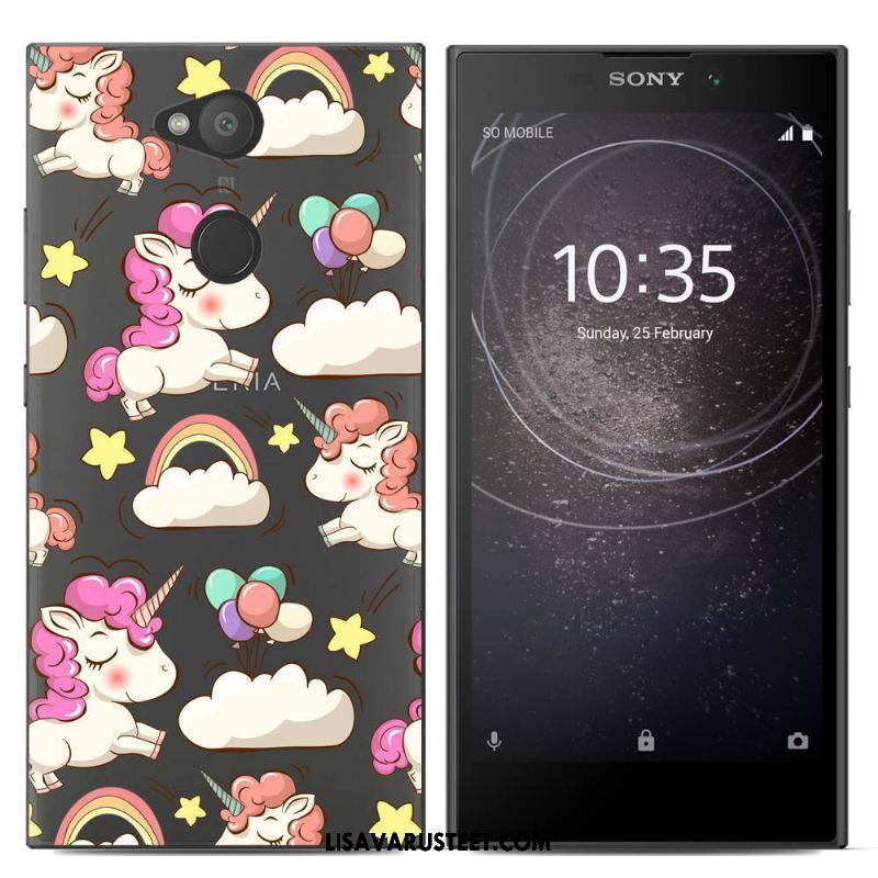 Sony Xperia L2 Kuoret All Inclusive Puhelimen Pehmeä Neste Silikoni Suojaus Kuori Osta