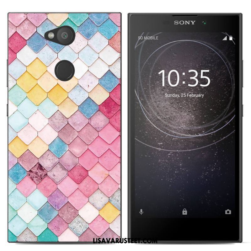 Sony Xperia L2 Kuoret All Inclusive Puhelimen Pehmeä Neste Silikoni Suojaus Kuori Osta