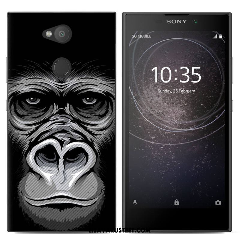 Sony Xperia L2 Kuoret All Inclusive Puhelimen Pehmeä Neste Silikoni Suojaus Kuori Osta