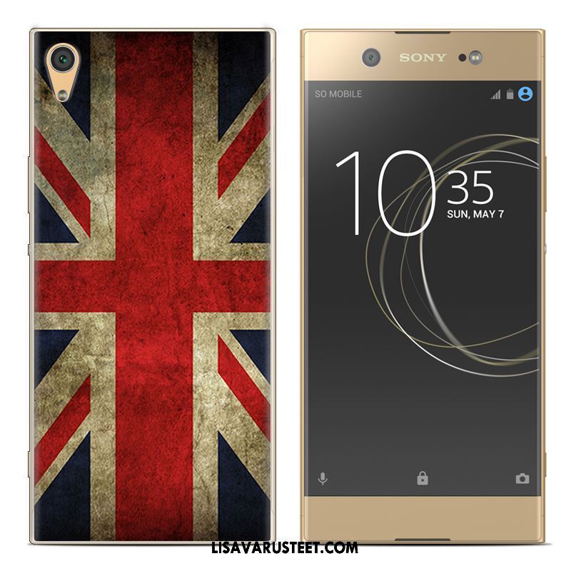 Sony Xperia Xa1 Kuoret Pehmeä Neste Silikoni Luova Monivärinen Kuori Halpa