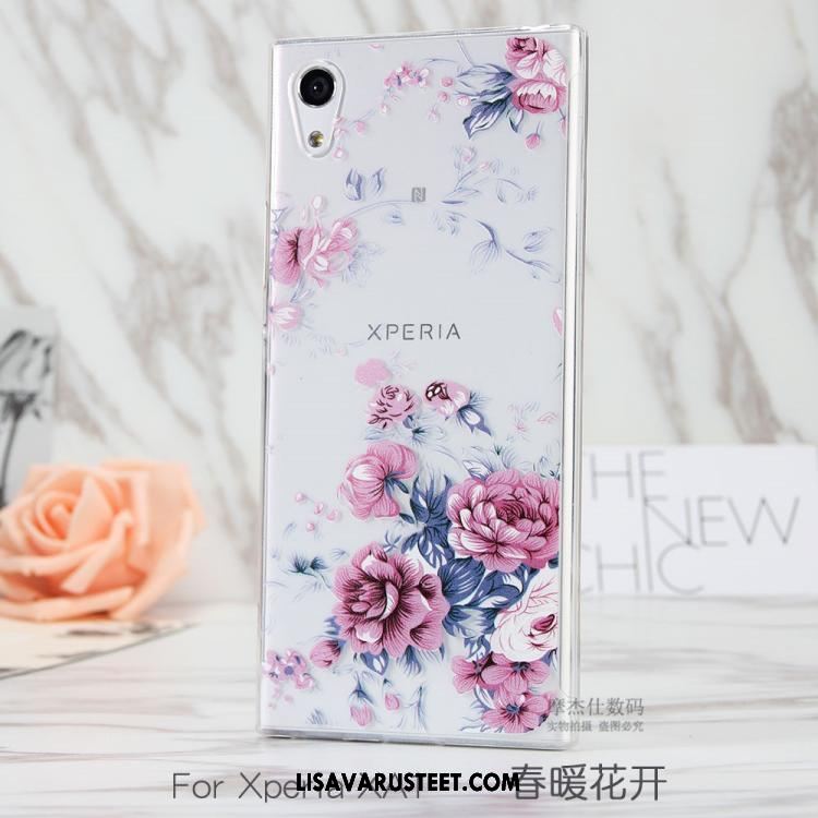 Sony Xperia Xa1 Kuoret Suojaus Puhelimen Läpinäkyvä Valkoinen Kuori Myynti