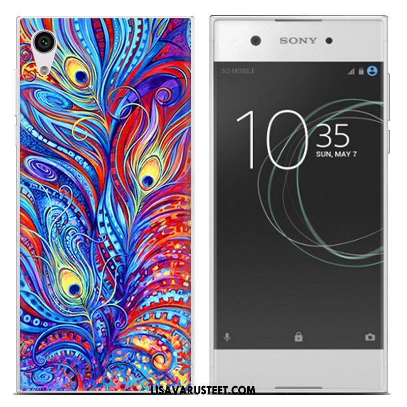 Sony Xperia Xa1 Ultra Kuoret Kotelo Monivärinen Silikoni Persoonallisuus Trendi Kuori Tarjous