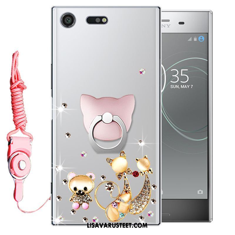 Sony Xperia Xz1 Compact Kuoret Pehmeä Neste Suojaus Puhelimen Strassi Kuori Verkossa