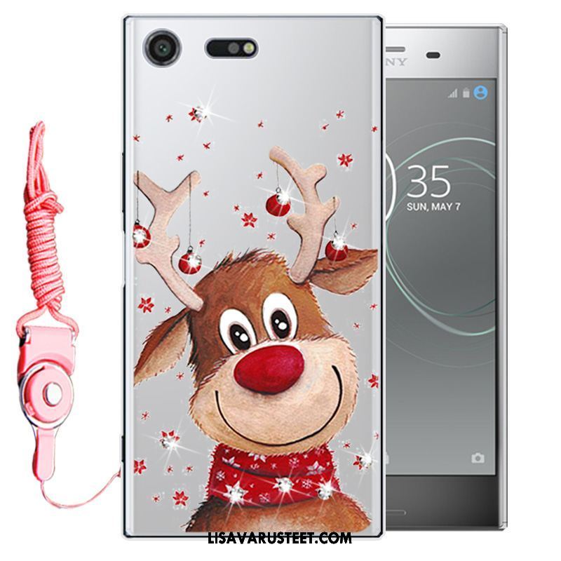 Sony Xperia Xz1 Compact Kuoret Pehmeä Neste Suojaus Puhelimen Strassi Kuori Verkossa