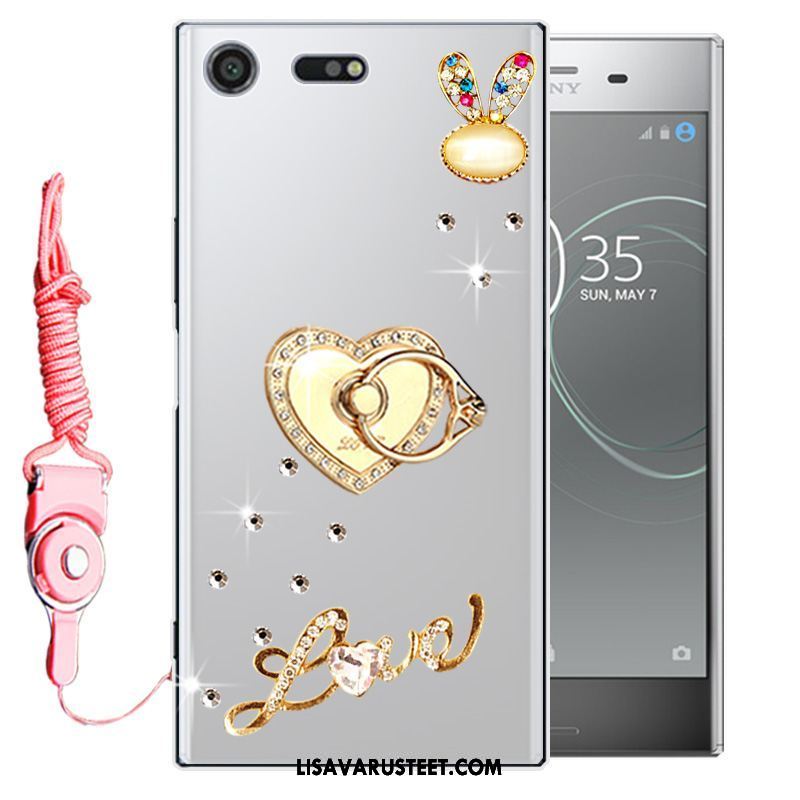 Sony Xperia Xz1 Compact Kuoret Pehmeä Neste Suojaus Puhelimen Strassi Kuori Verkossa