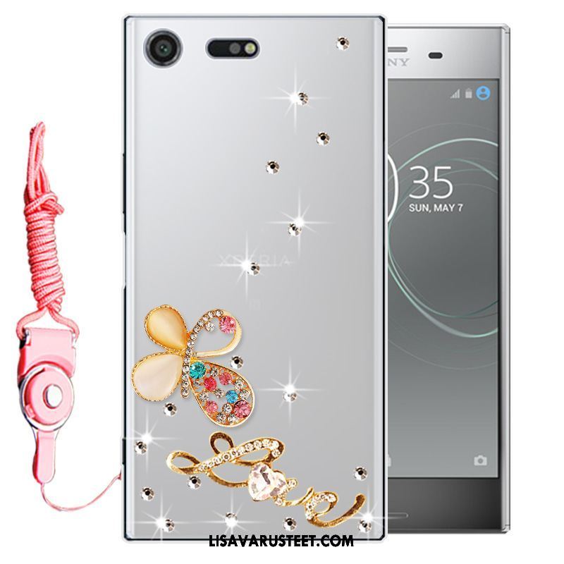 Sony Xperia Xz1 Compact Kuoret Pehmeä Neste Suojaus Puhelimen Strassi Kuori Verkossa