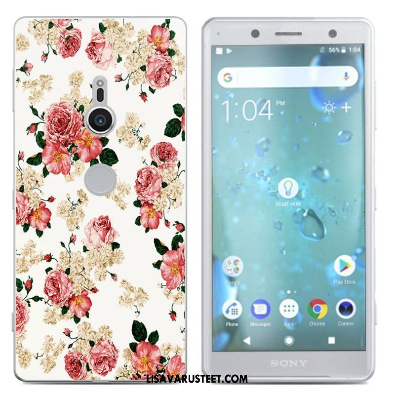 Sony Xperia Xz2 Kuoret Yksinkertainen Silikonikuori Puhelimen Persoonallisuus Jauhe Myynti