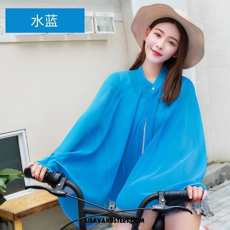 Uv Vaatteet Naisten Aurinkovoiteet Kesä Sifonki Pyöräillen Käytös Myynti
