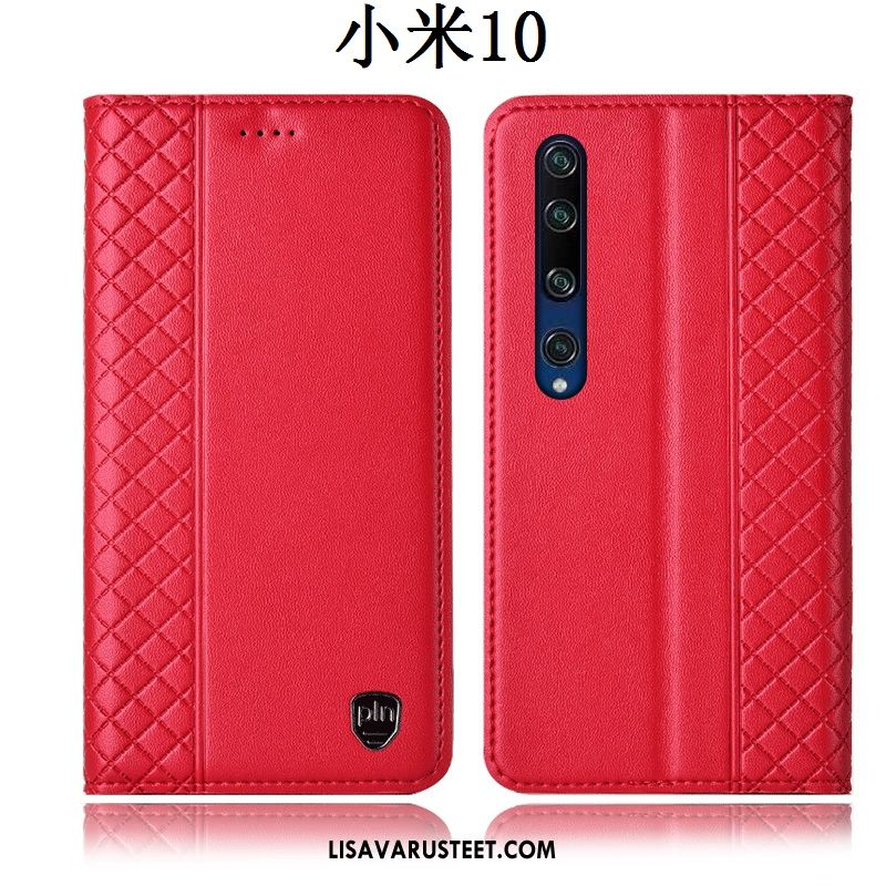 Xiaomi Mi 10 Kuoret Kuori Kotelo Suojaus Nahkakotelo Pieni Myynti