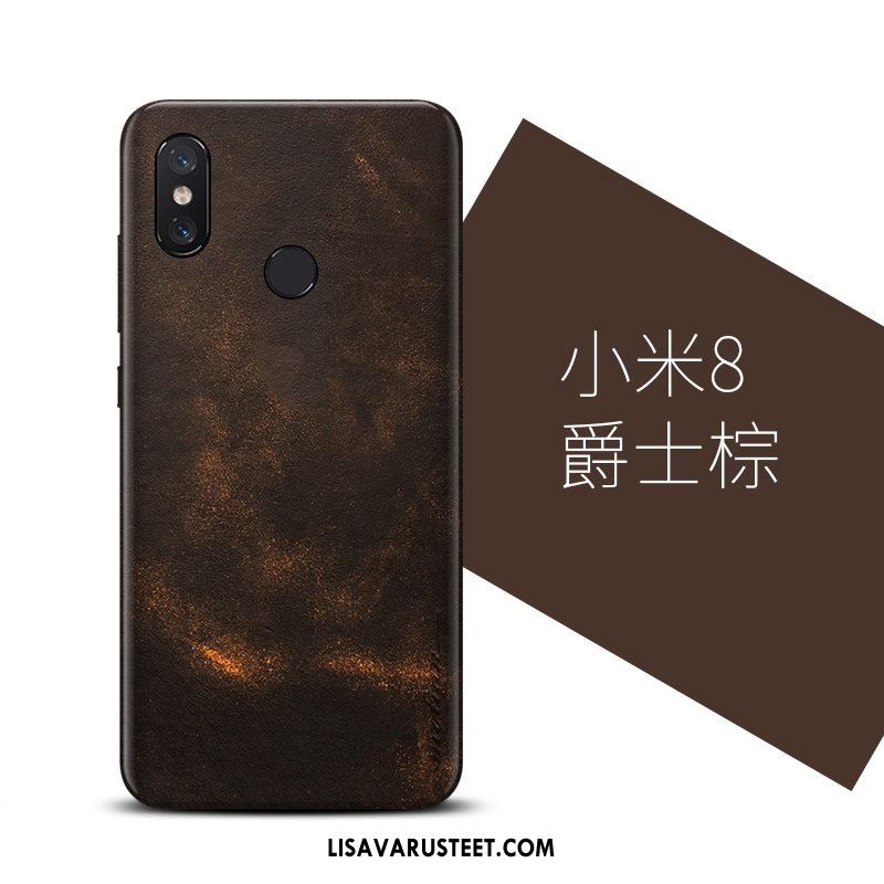 Xiaomi Mi 8 Kuoret Kotelo Ylellisyys Pieni Nahkakotelo Net Red Verkossa