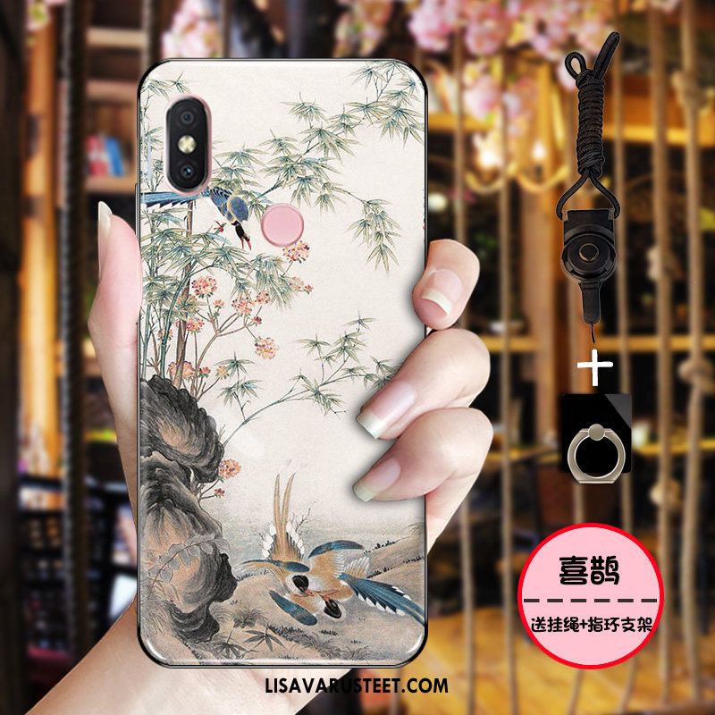 Xiaomi Mi 8 Kuoret Kuori Suojaus Pesty Suede All Inclusive Muste Myynti