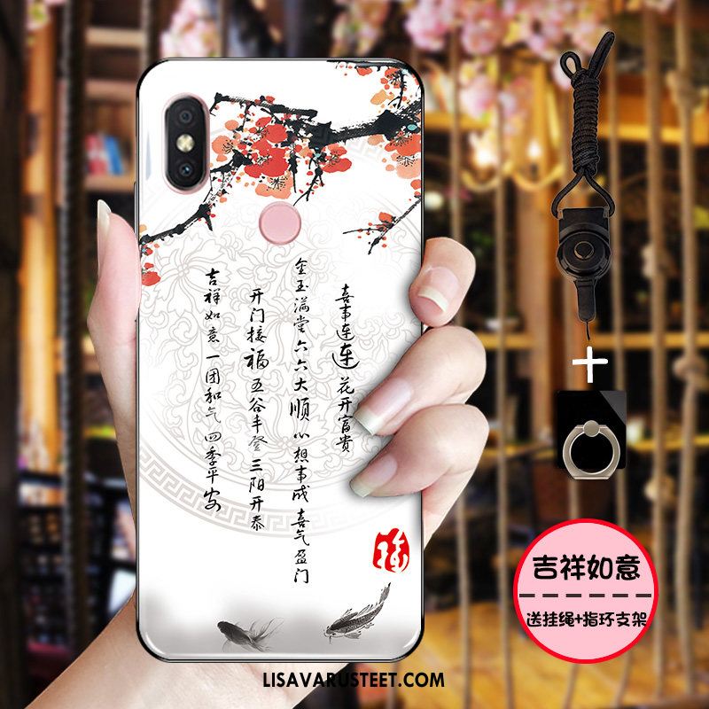 Xiaomi Mi 8 Kuoret Kuori Suojaus Pesty Suede All Inclusive Muste Myynti