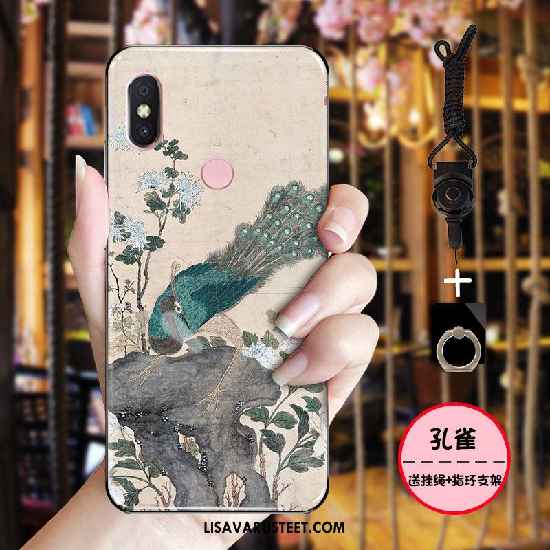 Xiaomi Mi 8 Kuoret Kuori Suojaus Pesty Suede All Inclusive Muste Myynti