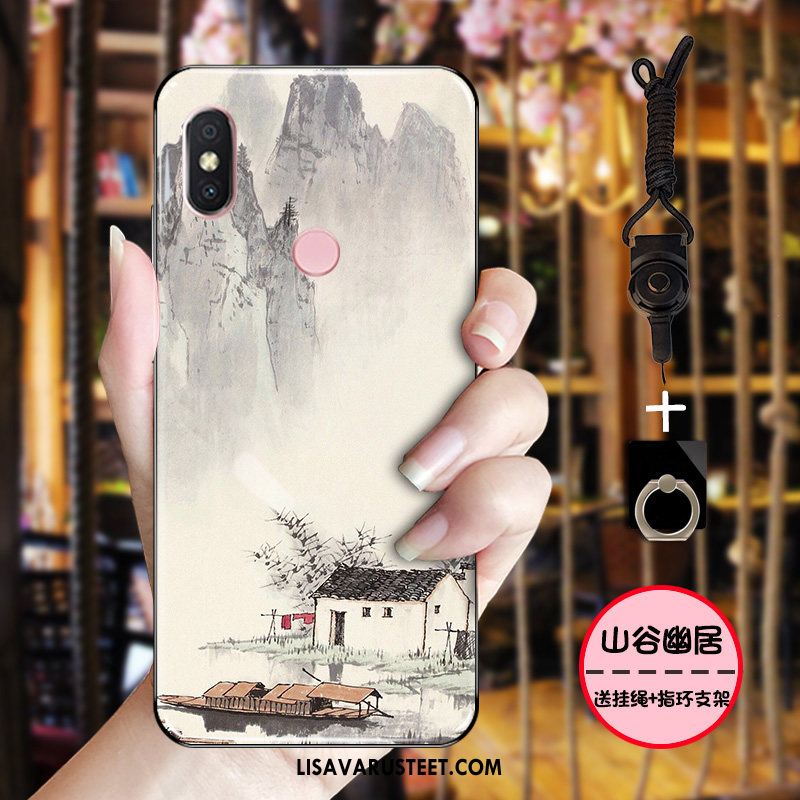 Xiaomi Mi 8 Kuoret Kuori Suojaus Pesty Suede All Inclusive Muste Myynti