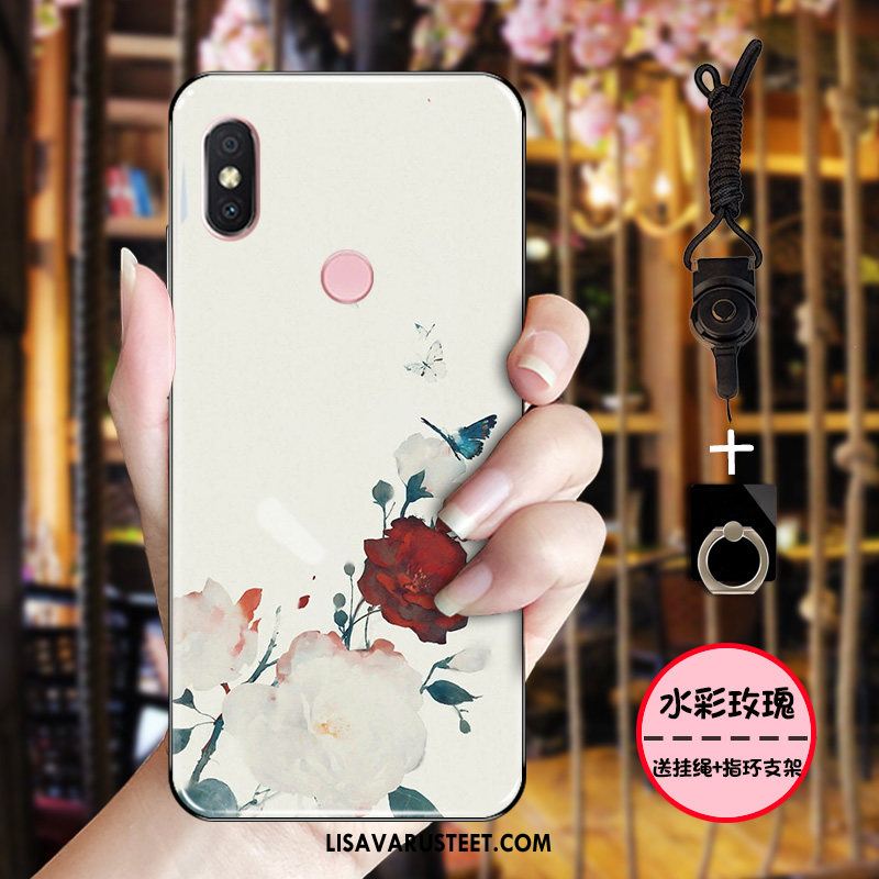 Xiaomi Mi 8 Kuoret Kuori Suojaus Pesty Suede All Inclusive Muste Myynti