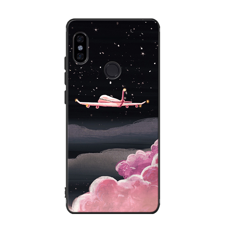 Xiaomi Mi 8 Kuoret Luova Tähtitaivas Pehmeä Neste Musta Kuori Halvat