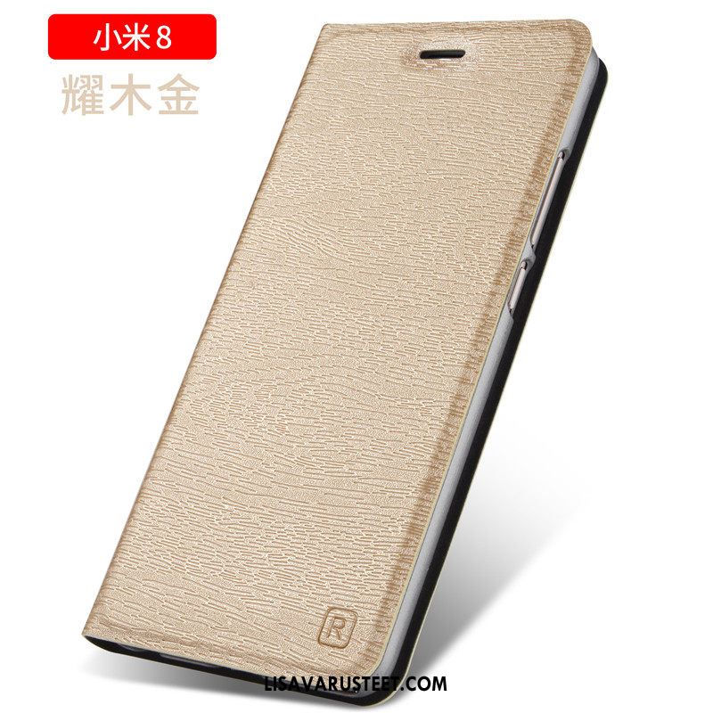 Xiaomi Mi 8 Kuoret Nahkakotelo Suojaus Sininen Trendi Kuori Myynti