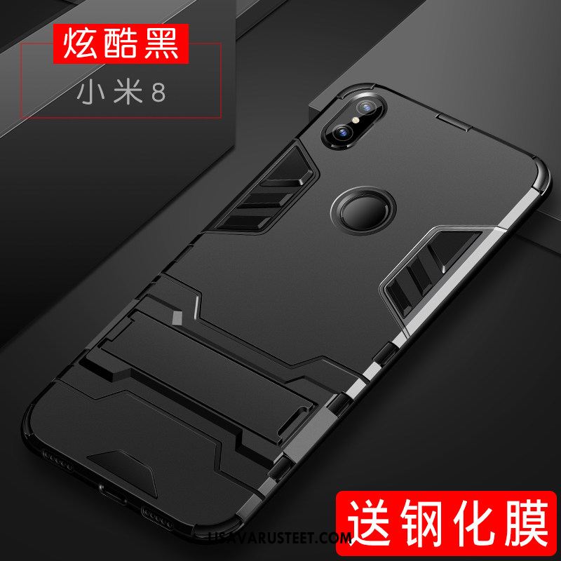 Xiaomi Mi 8 Kuoret Persoonallisuus Silikoni Musta Kotelo Luova Halvat