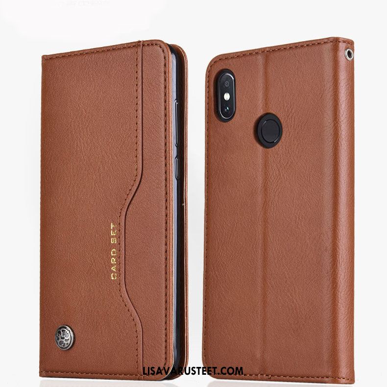 Xiaomi Mi 8 Kuoret Puhelimen All Inclusive Aito Nahka Suojaus Kotelo Osta