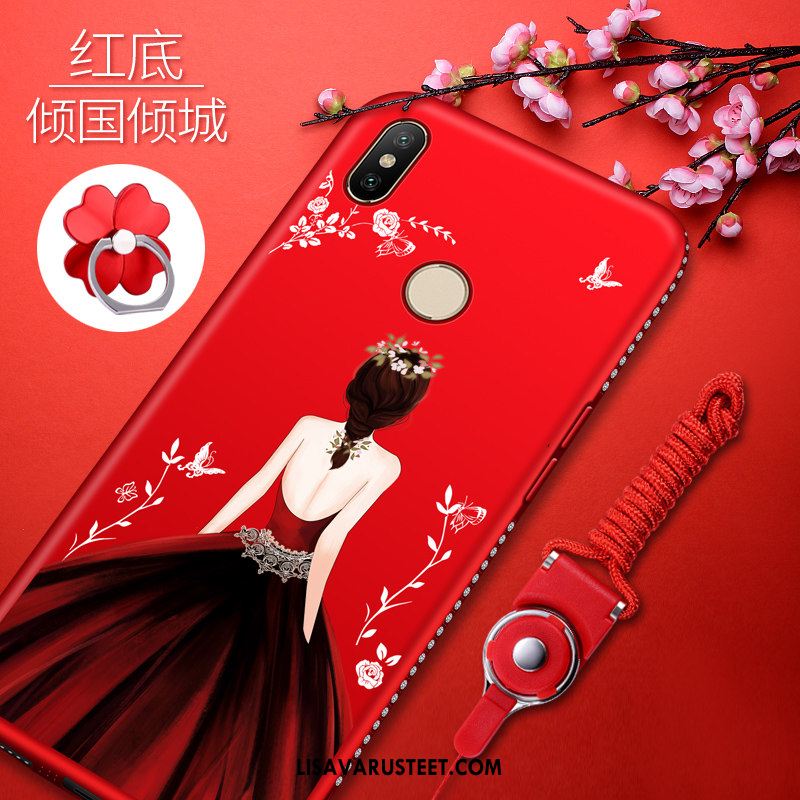 Xiaomi Mi 8 Kuoret Puhelimen Net Red Ohut Persoonallisuus Pesty Suede Osta