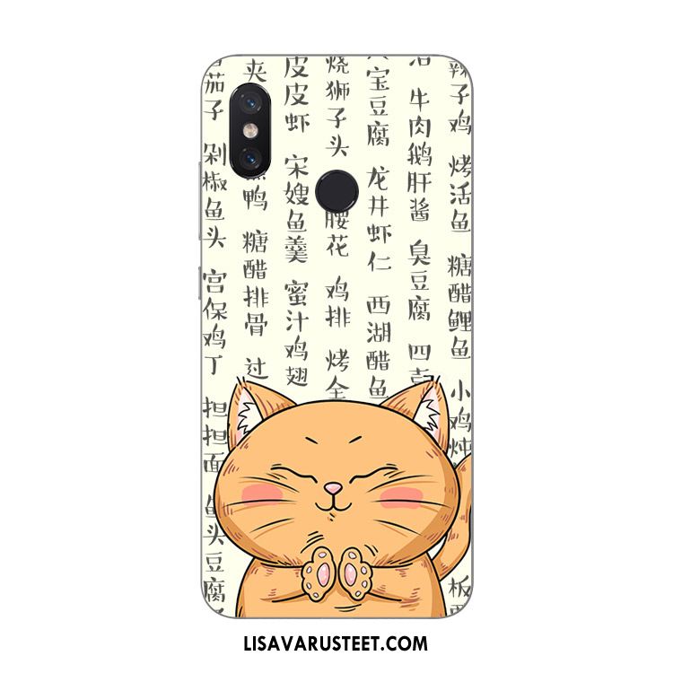 Xiaomi Mi 8 Kuoret Puhelimen Pieni Keltainen Pehmeä Neste Kissa Halpa