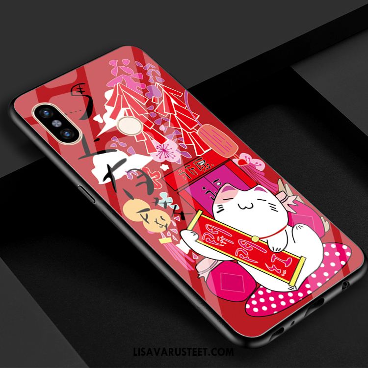 Xiaomi Mi 8 Kuoret Punainen Ihana Kissa Pieni Festivaali Kuori Myynti