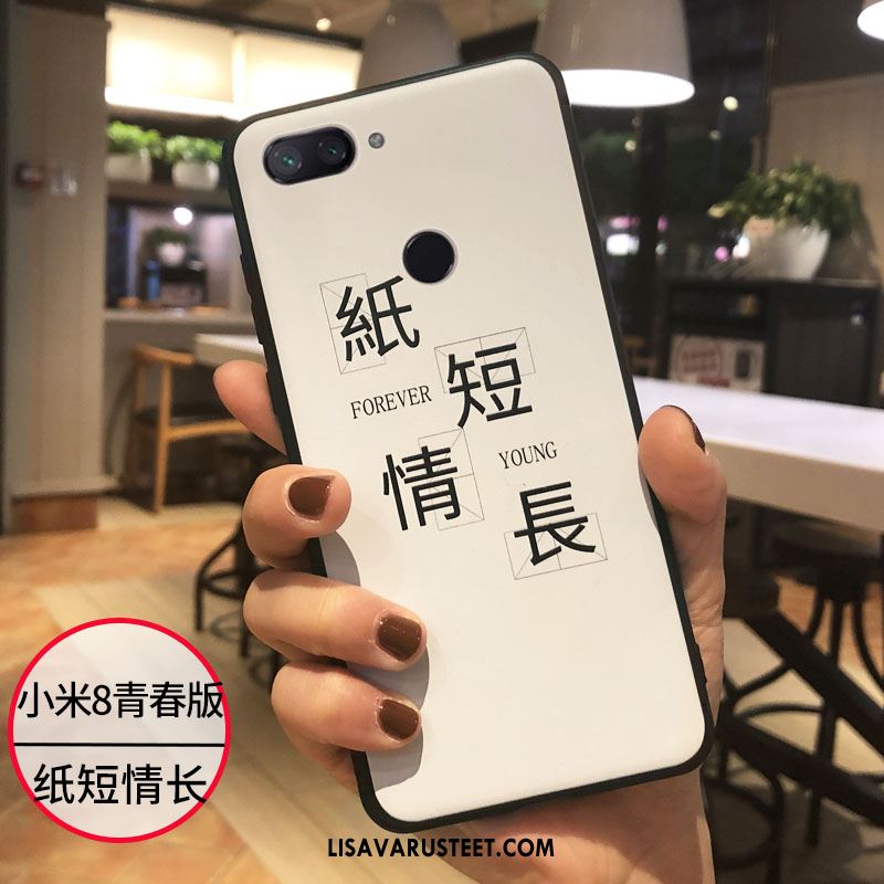 Xiaomi Mi 8 Lite Kuoret Kotelo Puhelimen Pesty Suede Pehmeä Neste Ihana Kuori Osta