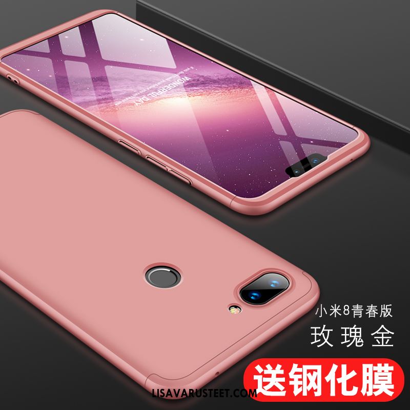 Xiaomi Mi 8 Lite Kuoret Kuori Uusi Nuoret Kova Sininen Halvat