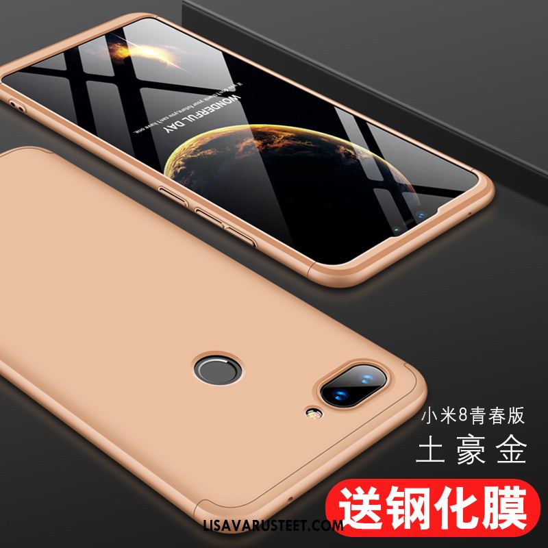 Xiaomi Mi 8 Lite Kuoret Kuori Uusi Nuoret Kova Sininen Halvat