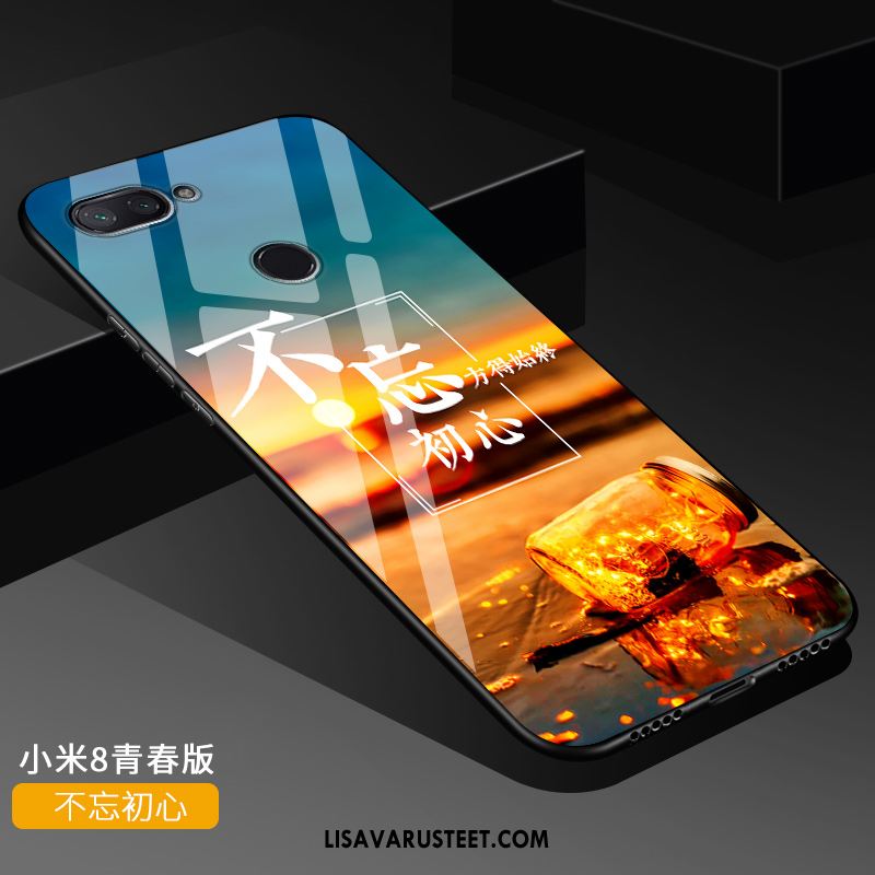 Xiaomi Mi 8 Lite Kuoret Luova Musta All Inclusive Kuori Kotelo Myynti