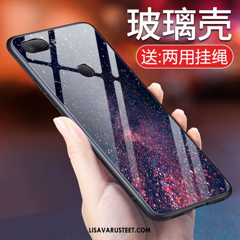 Xiaomi Mi 8 Lite Kuoret Pehmeä Neste Kotelo Luova Suuntaus Lasi Netistä