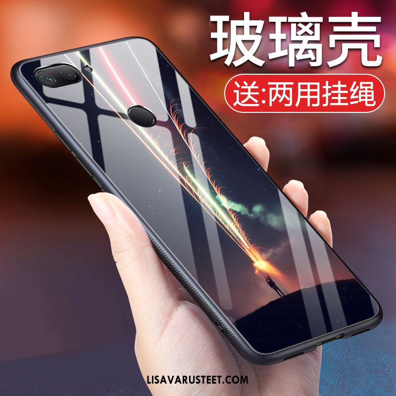 Xiaomi Mi 8 Lite Kuoret Pehmeä Neste Kotelo Luova Suuntaus Lasi Netistä