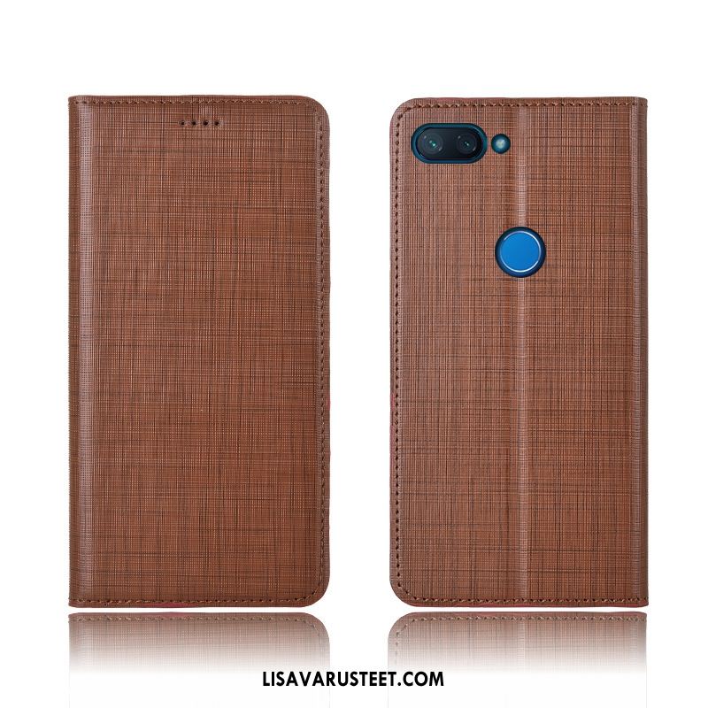 Xiaomi Mi 8 Lite Kuoret Pehmeä Neste Nuoret Kotelo Suojaus Nahkakotelo Kuori Tarjous