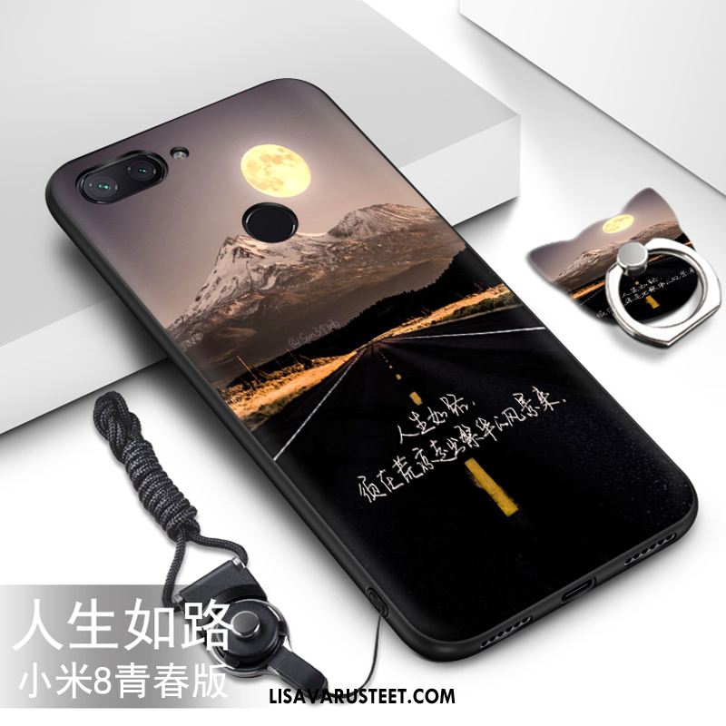 Xiaomi Mi 8 Lite Kuoret Persoonallisuus Murtumaton Suojaus Trendi Pesty Suede Kuori Kauppa