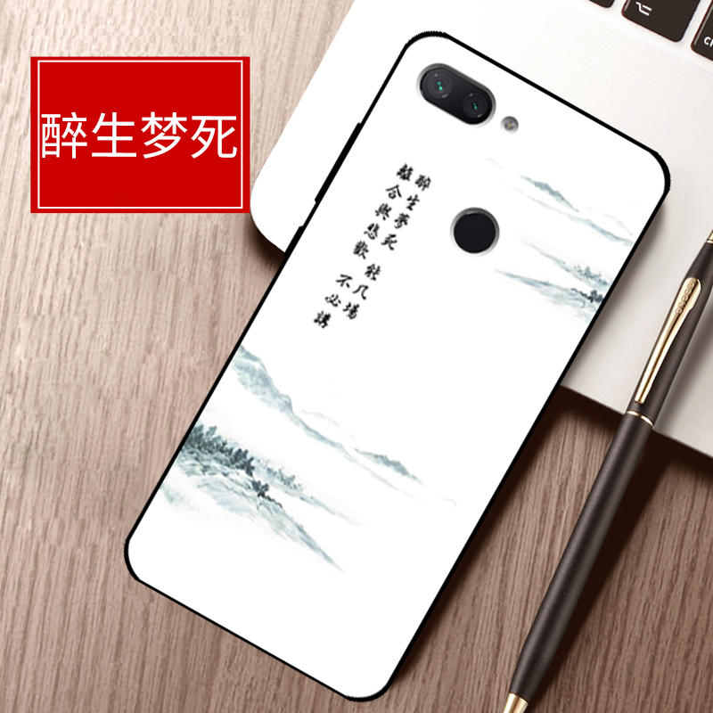 Xiaomi Mi 8 Lite Kuoret Valkoinen Murtumaton Kuori Kotelo Nuoret Netistä