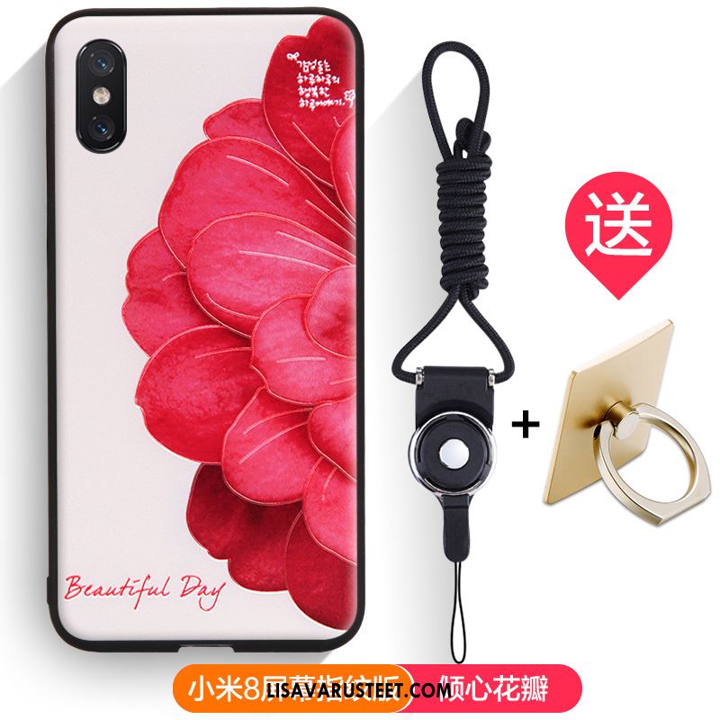 Xiaomi Mi 8 Pro Kuoret Kohokuviointi Kuori Sarjakuva Kotelo Silikoni Osta