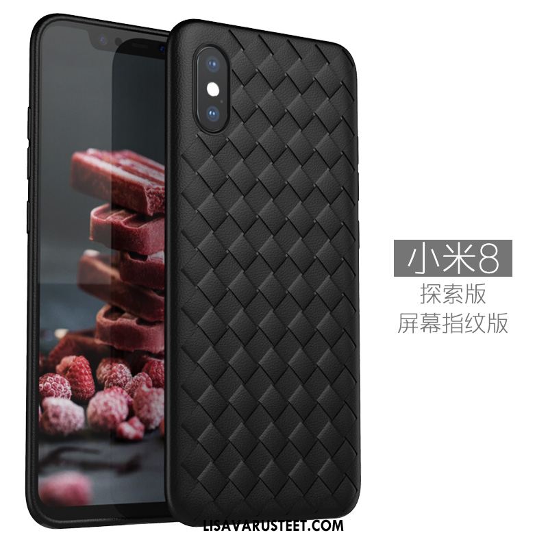 Xiaomi Mi 8 Pro Kuoret Kotelo Pehmeä Neste Violetti Kuori Kukkakuvio Osta