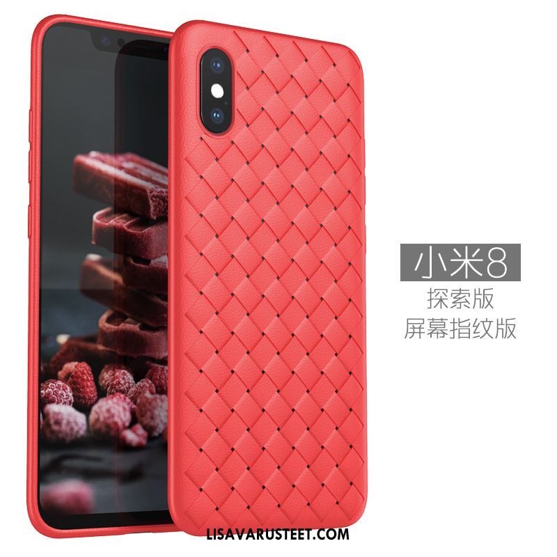 Xiaomi Mi 8 Pro Kuoret Kotelo Pehmeä Neste Violetti Kuori Kukkakuvio Osta